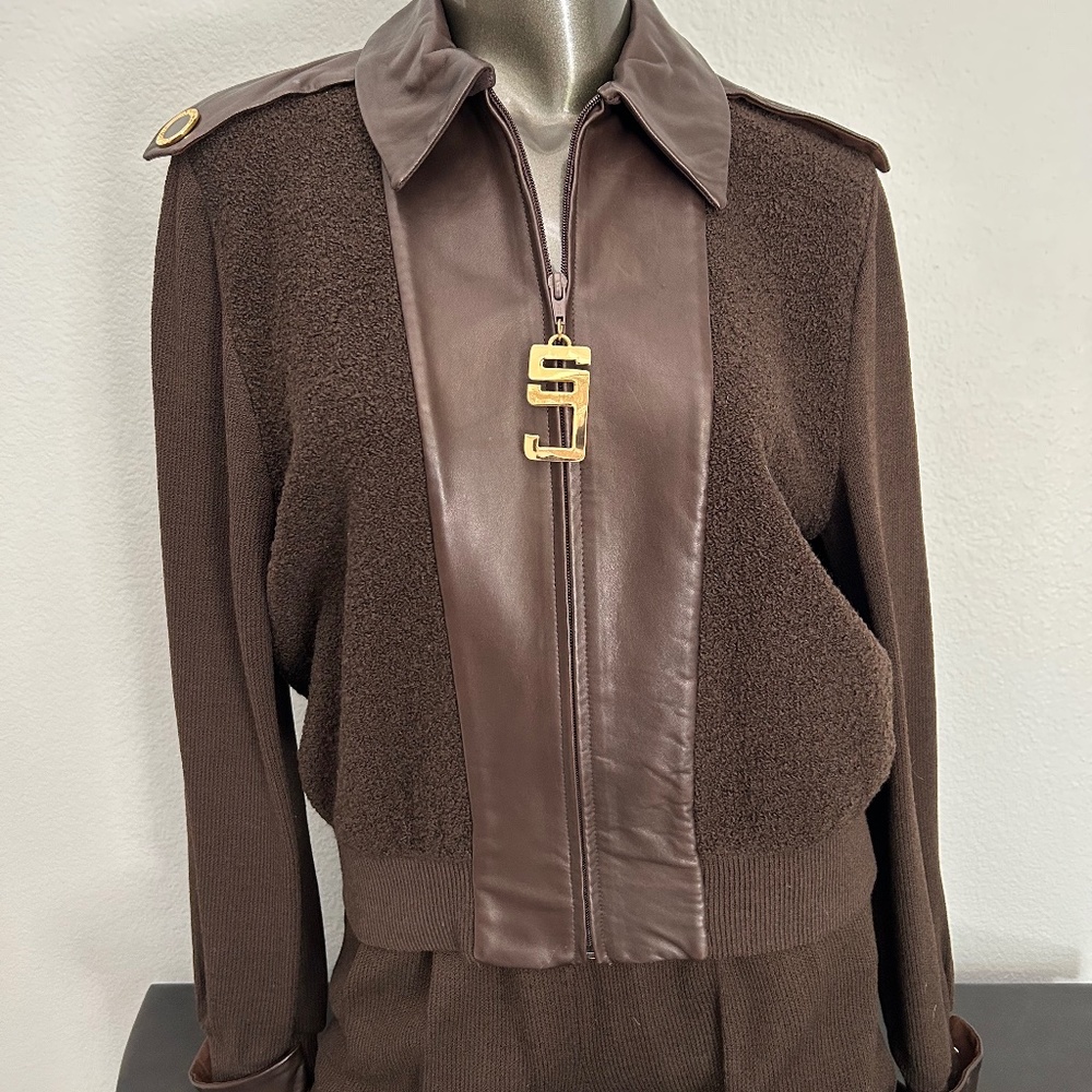 Brown St. John Vintage Sport Suit
